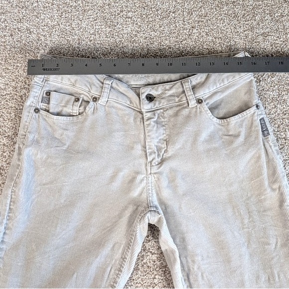 Silver Jeans Co Corduroy Flare Bootcut Women's Pants Tan Beige Size 31 - Picture 9 of 11